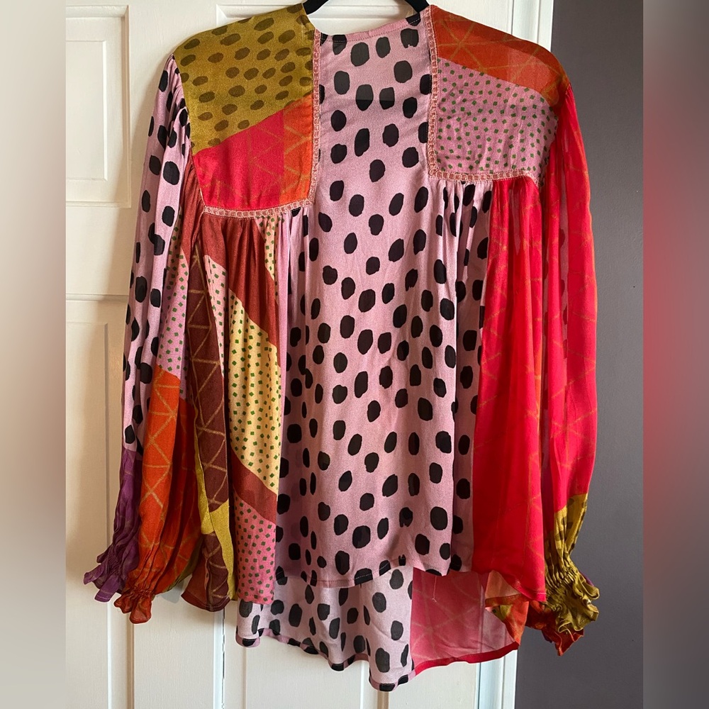 Bl-nk Miranda Peasant Blouse